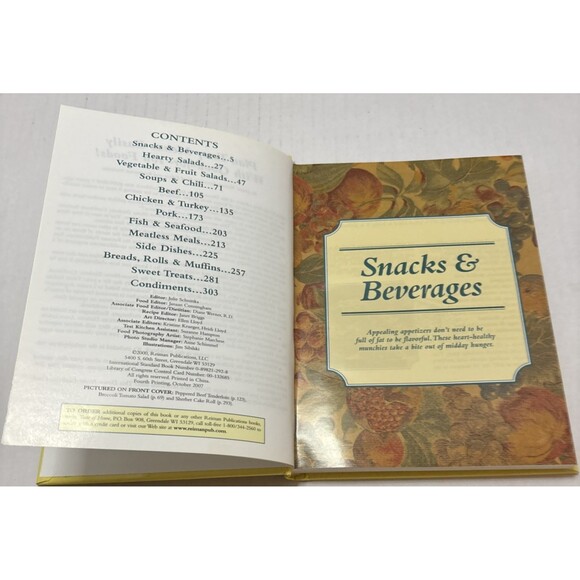 Taste of Home’s Down Home Diabetic Cookbook by Julie Schnittka 2000 - Picture 7 of 10